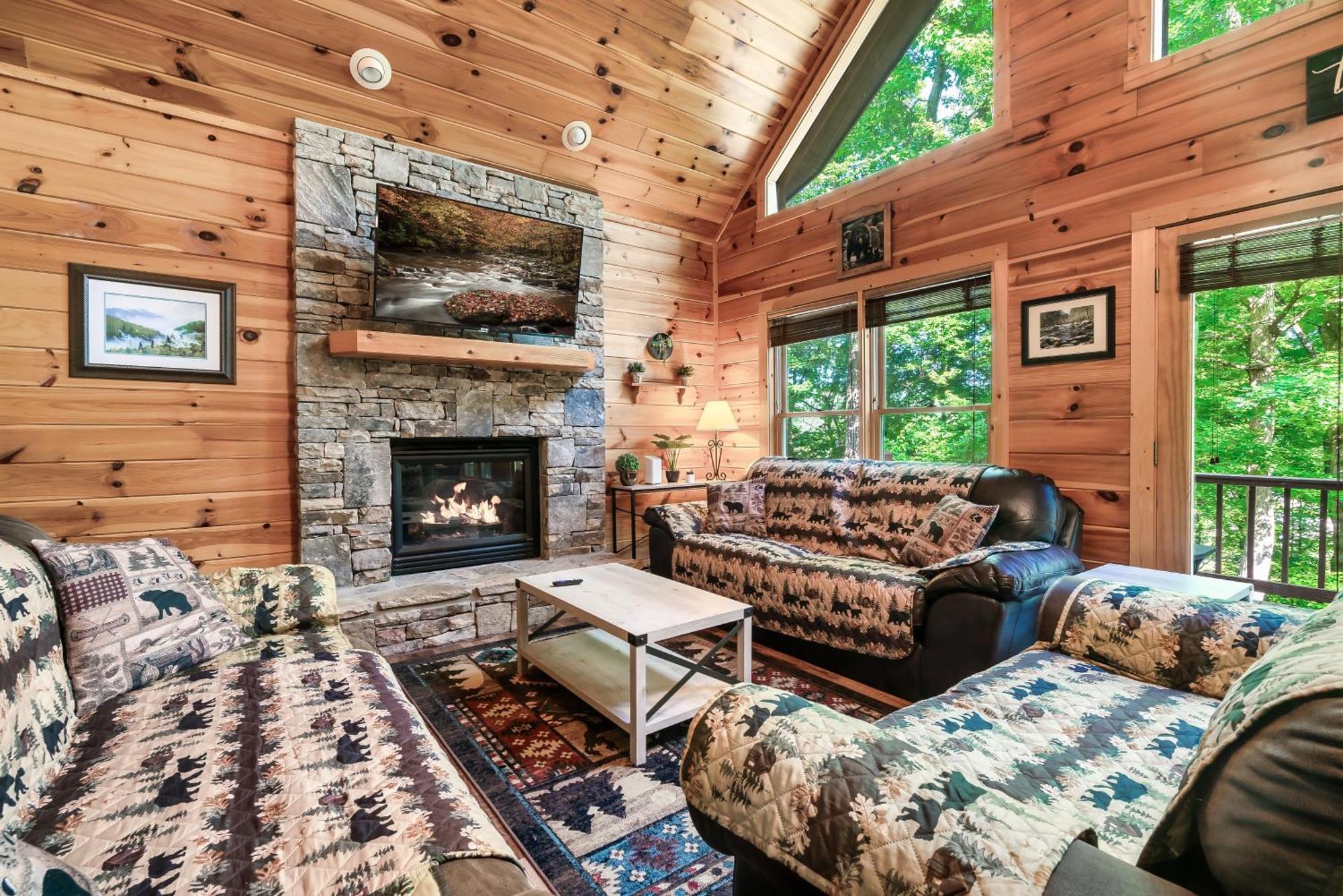 Peaceful Family Cabin With Hot Tub, Game Room, & More! Севьервилл Экстерьер фото
